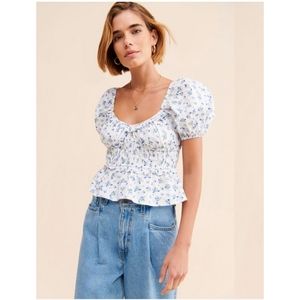 Anthropologie Rahi Zoomie Zinnia Top